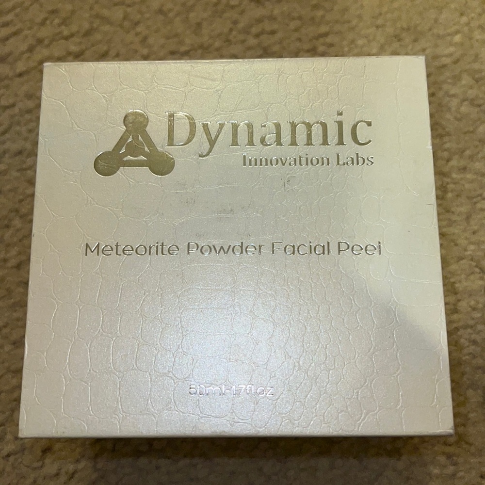 Dynamic innovation labs meteorite powder facial peel 50ml brand new authentic